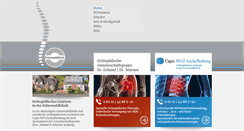 Desktop Screenshot of gruenewaldklinik.de